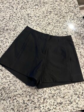 lululemon athletica Black High-Waist Tailored Shorts